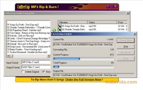 CoffeeCup MP3 Rip & Burn  4.0 imagen 4