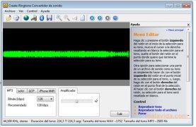 Create-Ringtone 5.1 Español imagen 2 Create-Ringtone 5.1 Español imagen 2
