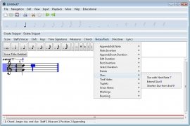 Denemo  0.9.0 imagen 2