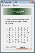 DriveHider  1.0.13 Espa�ol imagen 1
