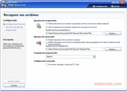 File Recover  8.0.0.39 Espa�ol imagen 3