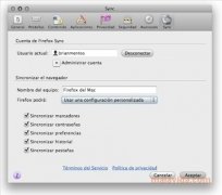 Firefox Sync  1.8 Espa�ol imagen 4