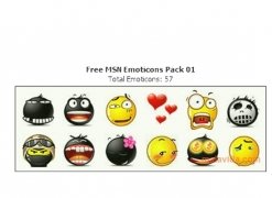 Free MSN Emoticons Pack 1  imagen 3