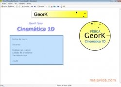 GeorK F�sica Cinem�tica 1D  1.0 Espa�ol imagen 1