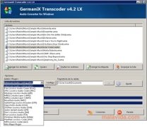 GermaniX Transcoder  5.0.0.735 Beta 4a imagen 4