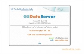 GoldenSection DataServer  1.1 build 93 imagen 4
