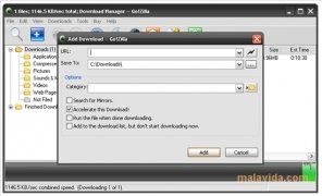 Go!Zilla Downloader  5.03 imagen 3