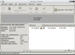 GParted 0.17.0-1 Español imagen 3 GParted 0.17.0-1 Español imagen 3