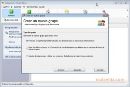 GroupMail  5.2.088 Free Edition Espa�ol imagen 3