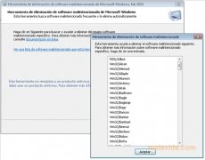 Herramienta eliminacion software malintencionado  4.18 Espa�ol imagen 2