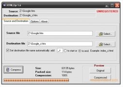 HTMLZip  1.6 imagen 2