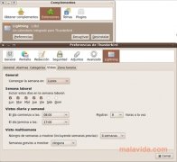 Lightning  1.2.1 Espa�ol Linux imagen 3