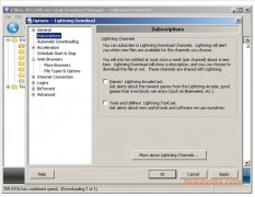 Lightning Download 2.3.1 imagen 3 Lightning Download 2.3.1 imagen 3