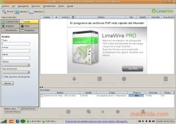 LimeWire  Basic 5.5.16 Espa�ol Linux imagen 1