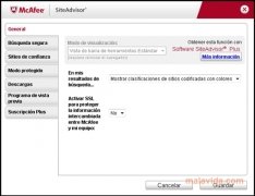 McAfee Site Advisor Internet Explorer  3.3.1.133 imagen 1