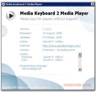 Media Keyboard 2 Media Player  1.1.0.0 imagen 2