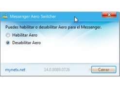 Messenger Aero Switcher  14.0.8089.0726 Espa�ol imagen 2