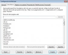 NoScript  2.4.2 Espa�ol imagen 2