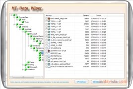 NT Data Wiper  2.2 Espa�ol imagen 2