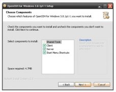 OpenSSH 3.8p1 imagen 4 OpenSSH 3.8p1 imagen 4