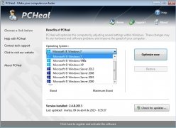 PCHeal  1.5.21.2012 imagen 2