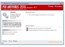 PER Antivirus 2010 11.10 Español imagen 3 PER Antivirus 2010 11.10 Español imagen 3