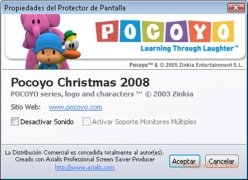 Pocoyo Salvapantallas de Navidad  2008 Espa�ol imagen 2