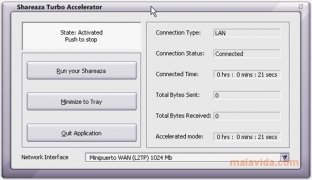 Shareaza Turbo Accelerator  4.0.2 imagen 2