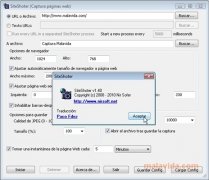 SiteShoter  1.41 Espa�ol imagen 3
