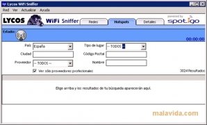 Sniffer WLAN  1.22 Espa�ol imagen 1