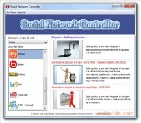 Social Network Controller  1.1.11 Espa�ol imagen 2