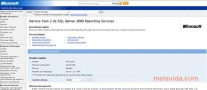 SQL Server 2000 SP2 Reporting Services Español imagen 2 SQL Server 2000 SP2 Reporting Services Español imagen 2