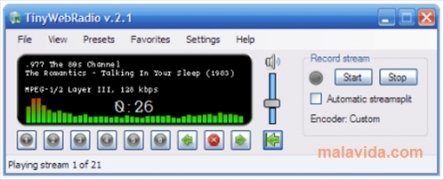 TinyWebRadio  2.3 imagen 2