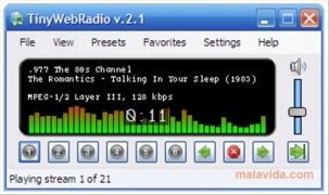 TinyWebRadio  2.3 imagen 4
