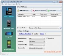 Twins video to iPod-Zune-PSP-3GP  1.1 imagen 3