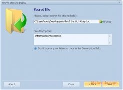 Ultima Steganography  1.5 imagen 2