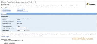 Windows XP Security Patch KB823980  Espa�ol imagen 2