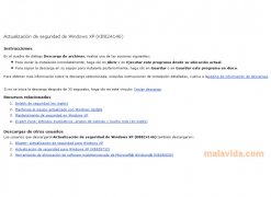Windows XP Security Update KB824146  (KB824146) Espa�ol imagen 2