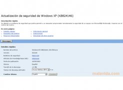 Windows XP Security Update KB824146  (KB824146) Espa�ol imagen 3