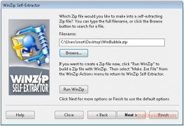 WinZip Self-Extractor  4.0.8672 imagen 3
