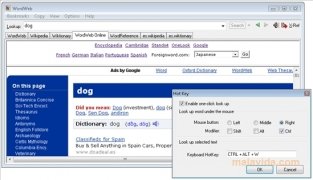 WordWeb  6.71 imagen 4