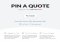 Pin A Quote Webapps image 1 thumbnail