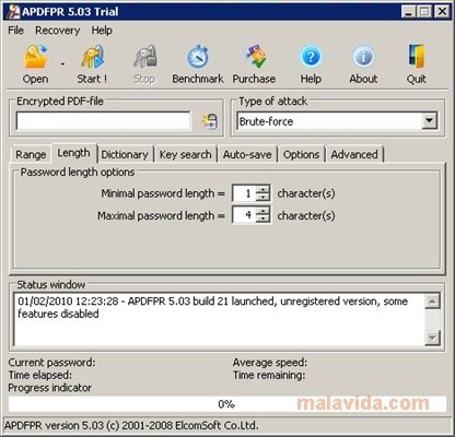Advanced ZIP Password Recovery - ElcomSoft