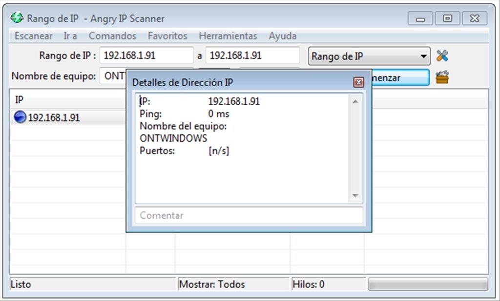 Angry ip scanner инструкция