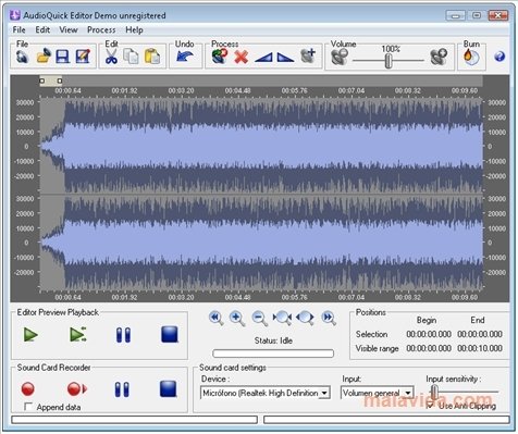 Descargar AudioQuick Editor (1.30) - Gratis