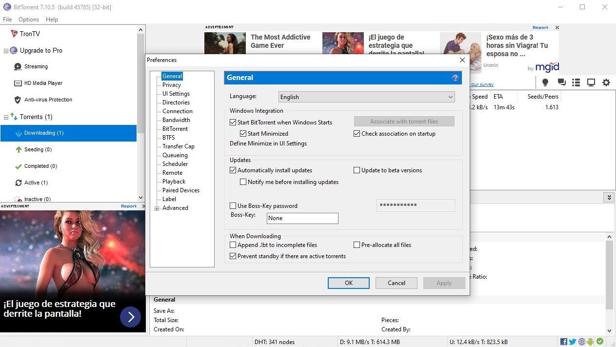 Bittorrent pro 7.10.0 build 44091