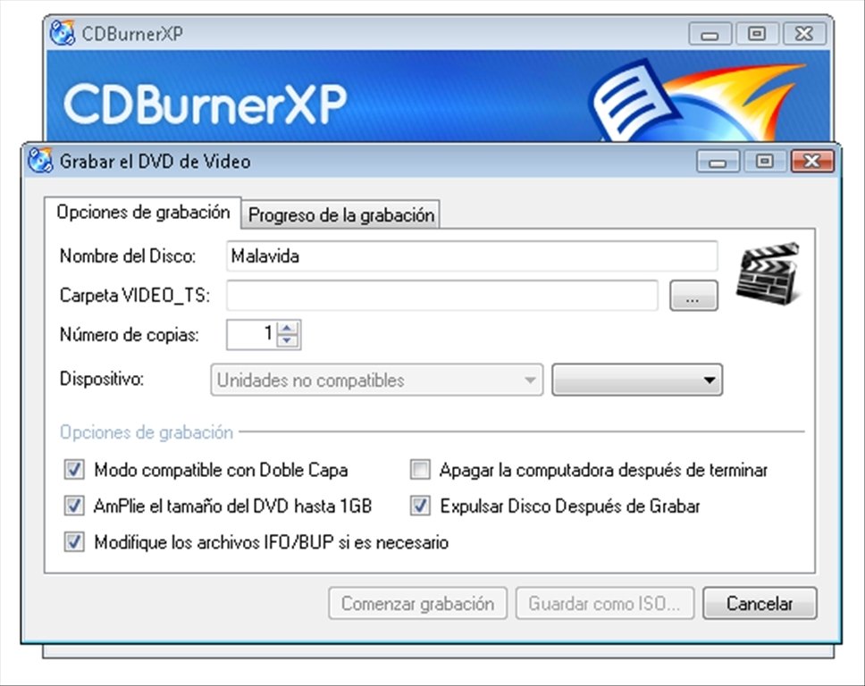 cdburner xp