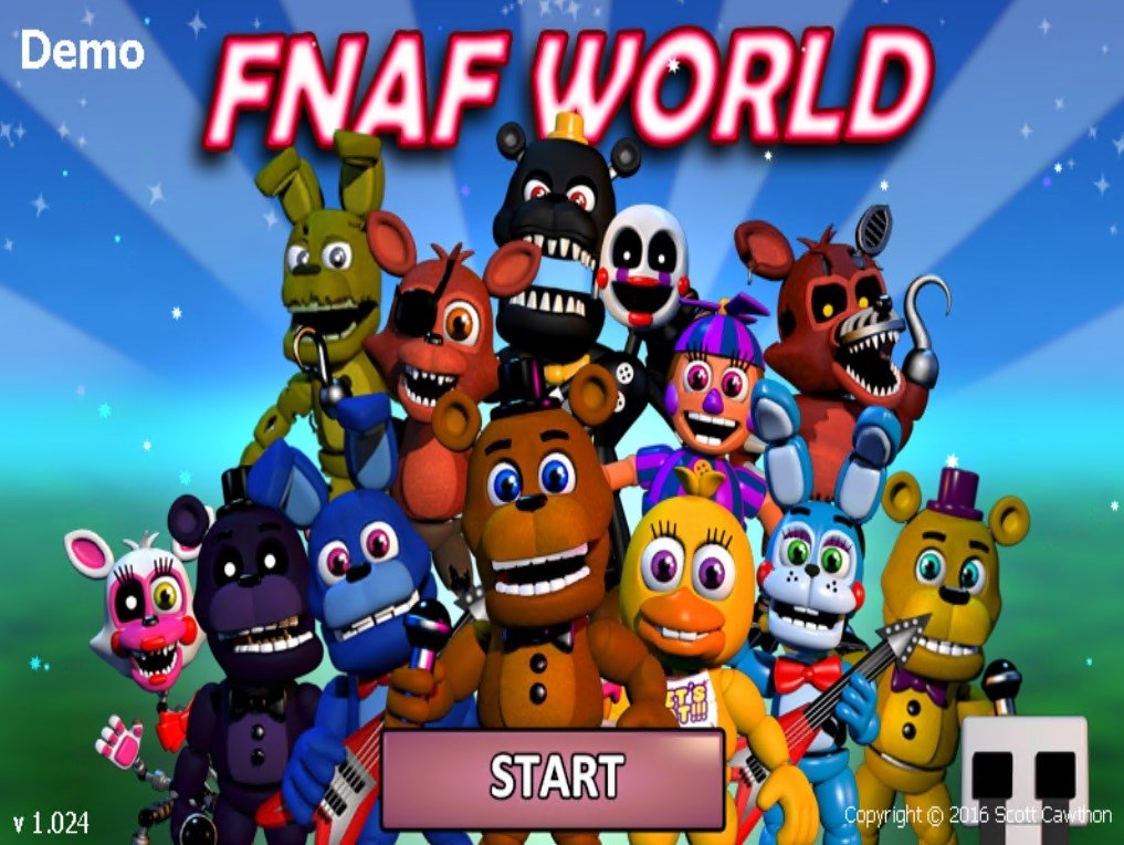 Download Five Nights at Freddy’s World 1.24.2 for PC Free