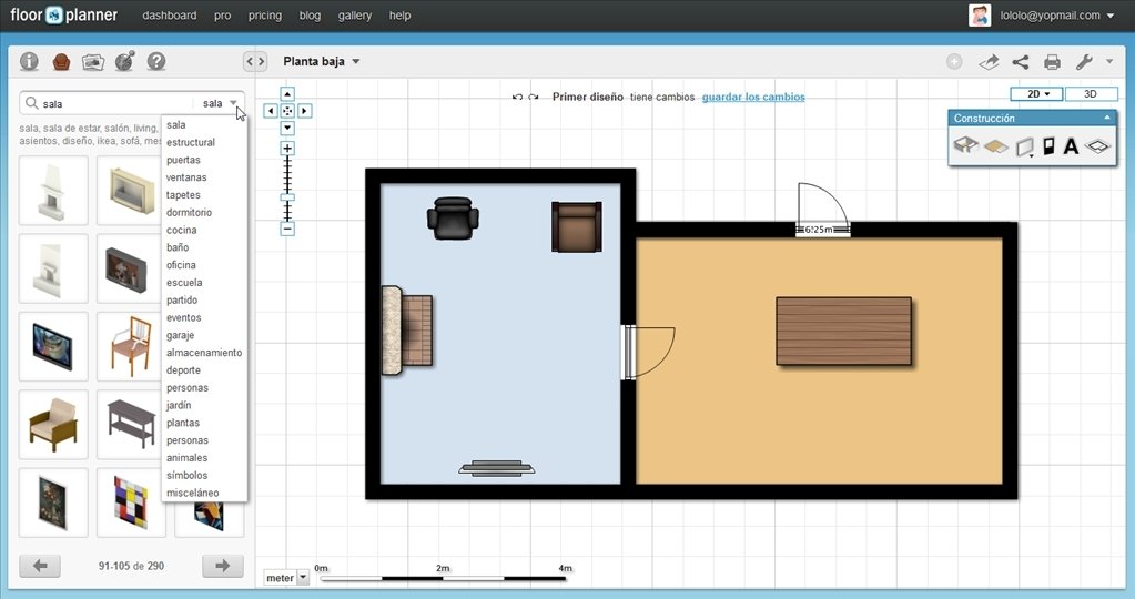 Floorplanner Online (English) - Free