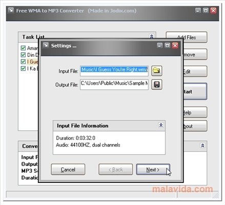 how to convert wma files into mp3 files